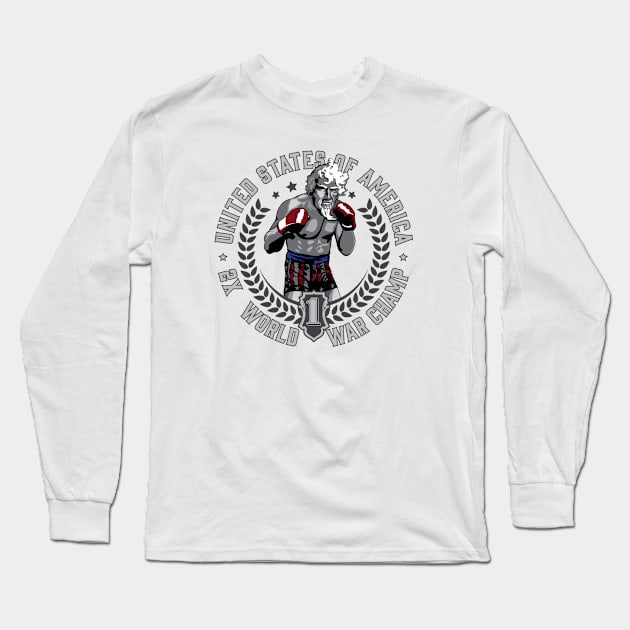 Big George Long Sleeve T-Shirt by tenaciousva